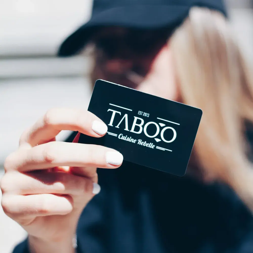 Carte-cadeau TABOO Cuisine Rebelle